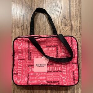 NWT Logo Juicy Couture Weekender Makeup Toiletries Bag